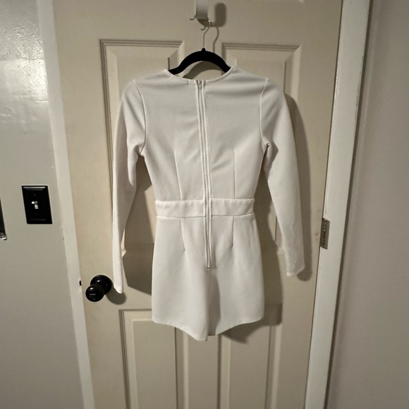 White Romper - Picture 2 of 3